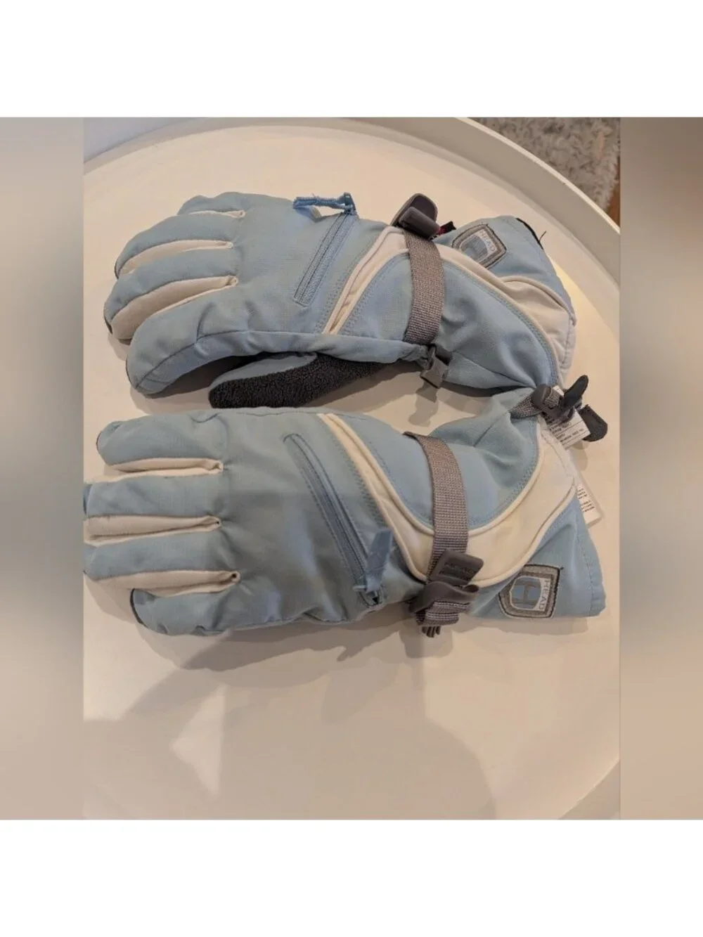 HEAD Winter Warm Sports Gloves Blue & Gray Adult Size small